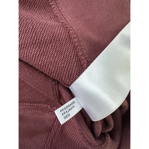 Calvin Klein Womens Cropped Hoodie Full Zip Sweatshirt Color: Sedona Size XL New - Picture 8 of 9